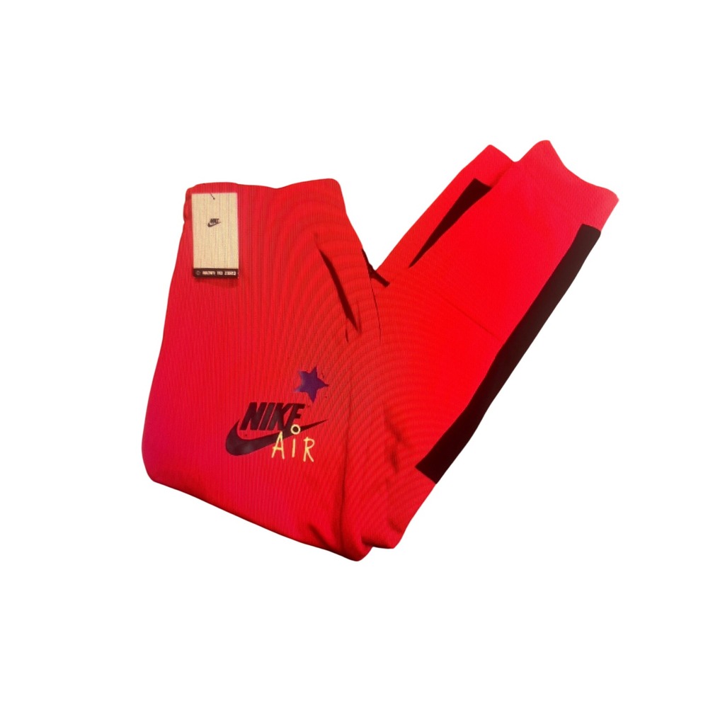 Nike Air Joggers Men L Red New Standard Fit Taper Leg DZ3075-657‎